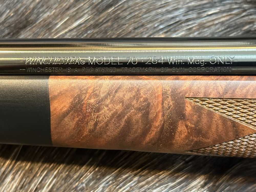 WINCHESTER MODEL 70 SUPER GRADE 264 WIN MAG 26" FANTASTIC WOOD, FREE SAFARI-img-13