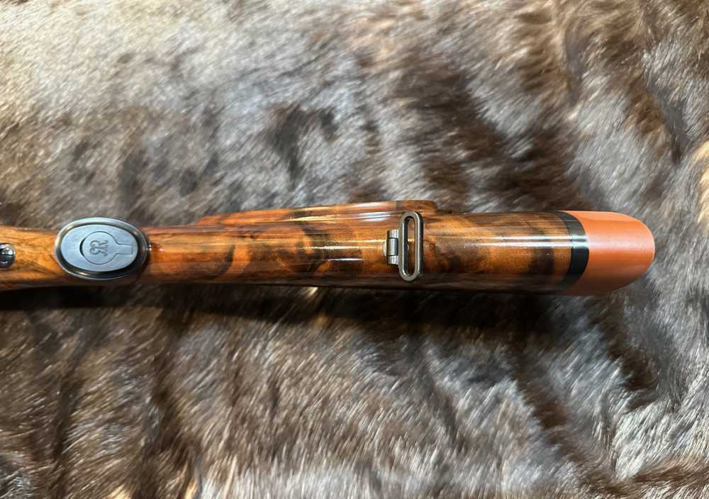 JOHN RIGBY BIG GAME DSB 375 H&H, MAUSER 98, GRADE 6 WOOD, GOLD INLAY-img-24