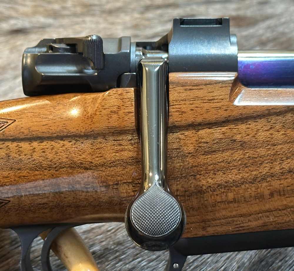 JOHN RIGBY BIG GAME DSB 375 H&H, MAUSER 98, GRADE 6 WOOD, GOLD INLAY-img-8