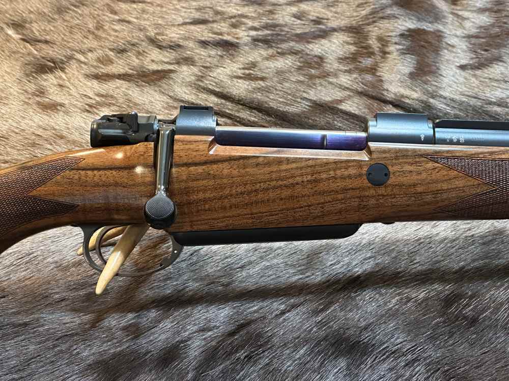JOHN RIGBY BIG GAME DSB 375 H&H, MAUSER 98, GRADE 6 WOOD, GOLD INLAY-img-3