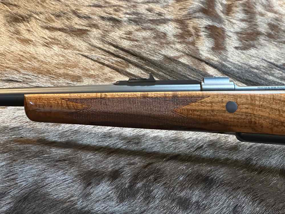 JOHN RIGBY BIG GAME DSB 375 H&H, MAUSER 98, GRADE 6 WOOD, GOLD INLAY-img-14
