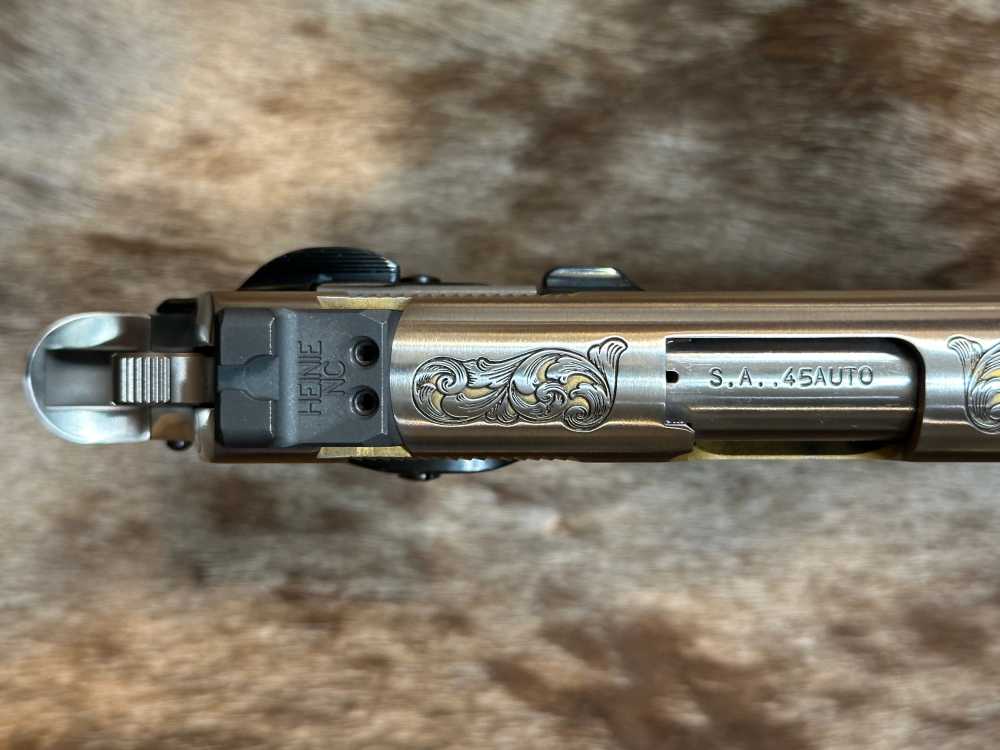 NEW NIGHTHAWK CUSTOM SHOP SPRINGFIELD GOV'T 1911 GARRISON ENGRAVED 45 ACP-img-20