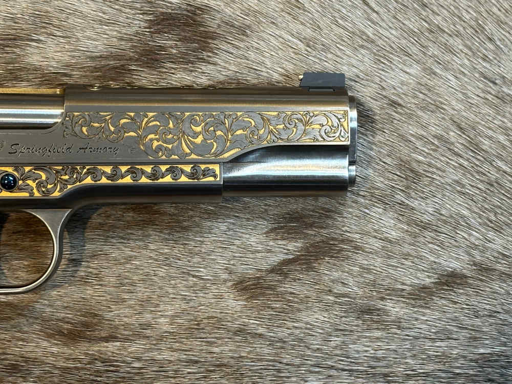 NEW NIGHTHAWK CUSTOM SHOP SPRINGFIELD GOV'T 1911 GARRISON ENGRAVED 45 ACP-img-6