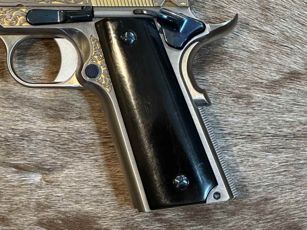 NEW NIGHTHAWK CUSTOM SHOP SPRINGFIELD GOV'T 1911 GARRISON ENGRAVED 45 ACP-img-13