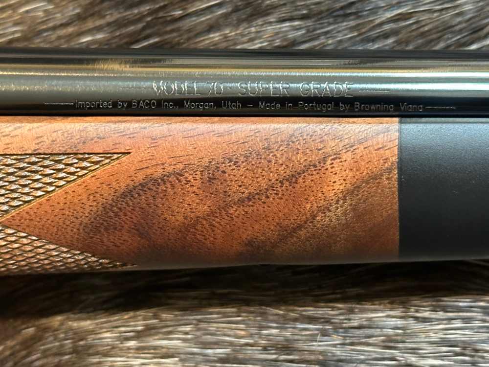 WINCHESTER MODEL 70 SUPER GRADE 270 WIN 24" GOOD WOOD, FREE SAFARI-img-6