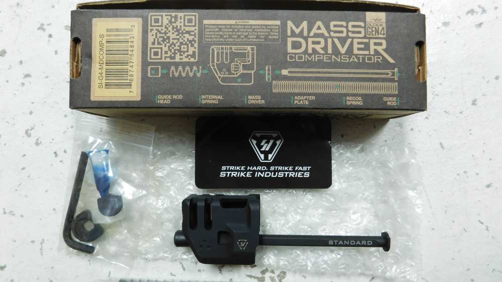 STRIKE INDUSTRIES Glock 17 Gen 4 MASS DRIVER Compensator 9mm-img-1
