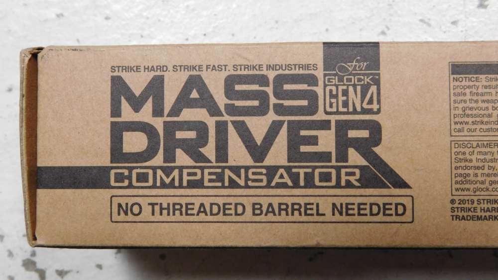 STRIKE INDUSTRIES Glock 17 Gen 4 MASS DRIVER Compensator 9mm-img-6