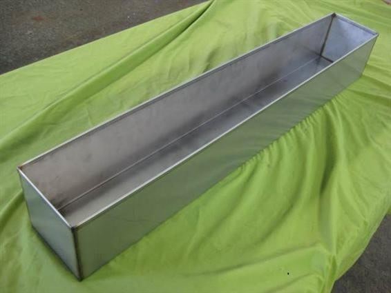 16ga Stainless Steel parkerizing tank 6x6x40-img-0