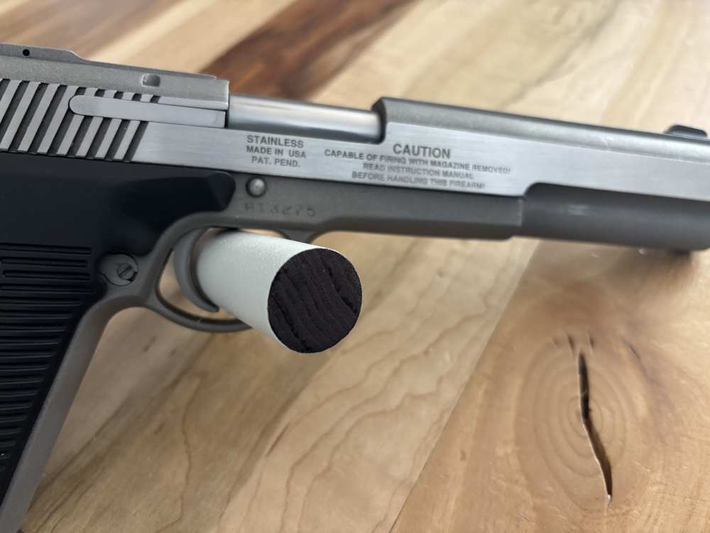 AMT Automag III 30 carbine semi automatic pistol Irwindale California USA -img-11