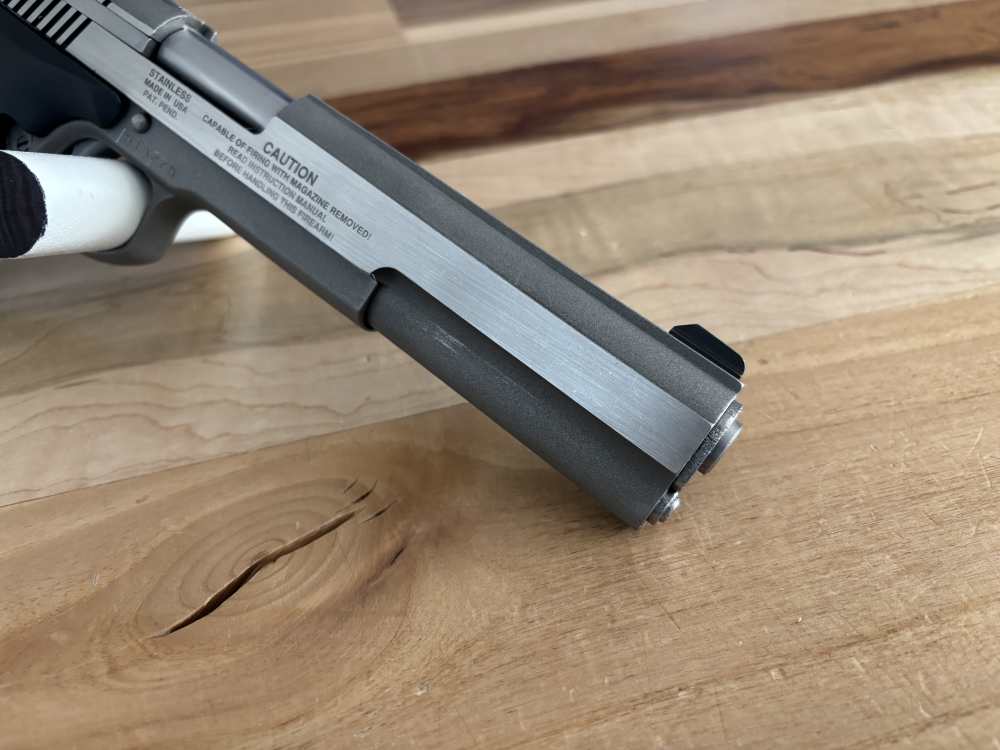 AMT Automag III 30 carbine semi automatic pistol Irwindale California USA -img-12