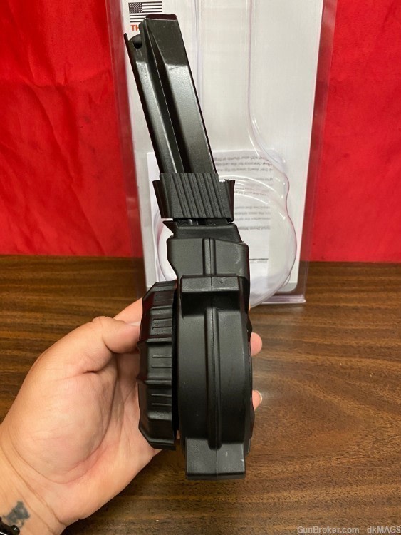 new SCCY CPX-1 CPX-2 9mm 50rd Drum Magazine promag DRM-A53-img-4