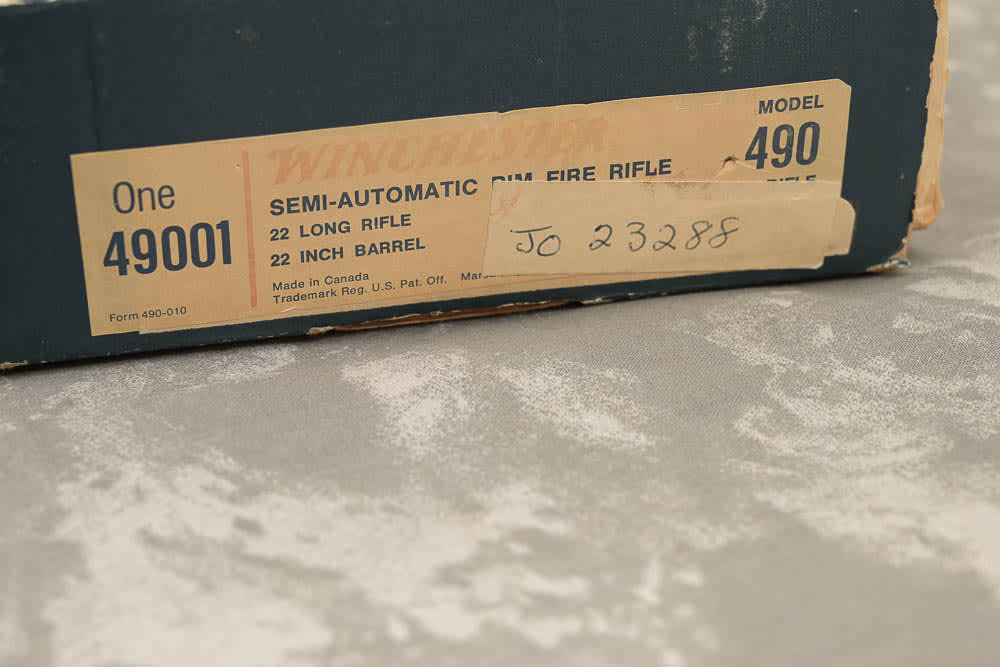 Winchester 490 .22LR NIB * Great Wood * Papers, Hang Tag-img-1
