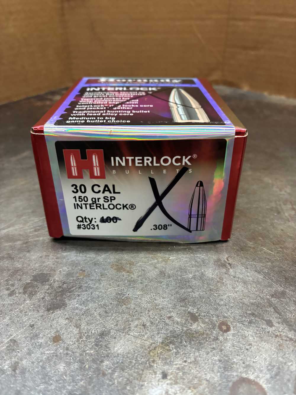 Hornady Interlock bullets 30 CAL 150 gr SP-img-1