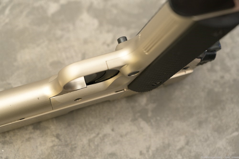 Colt 1911 .177 CO2 pellet pistol; NICKEL FINISH made in Germany-img-9