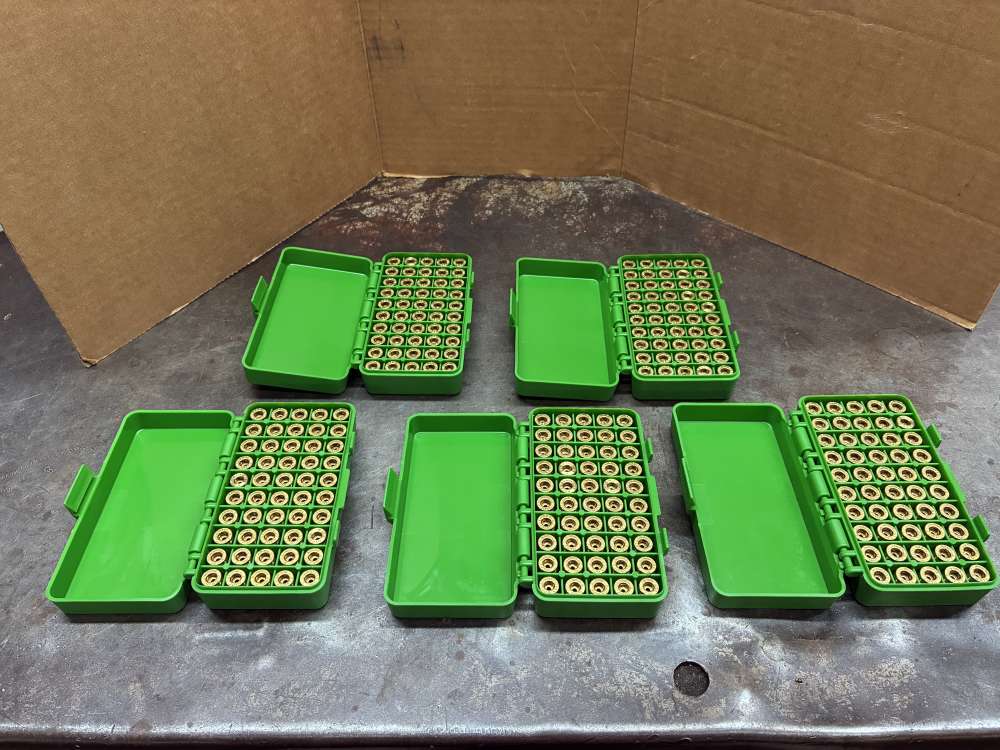 380 Auto R.P brass casings NEW In cases-img-0