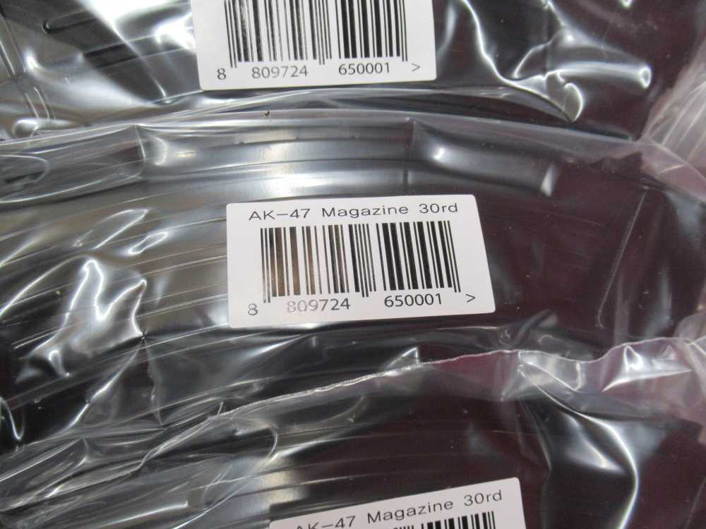 5 RWB AK AK47 AKM 7.62 7.62x39 30 RD BHO Black Steel Magazines Mags Clips-img-1