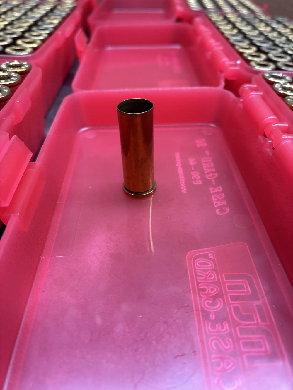 44 Rem Mag R.P brass casings NEW in cases-img-2