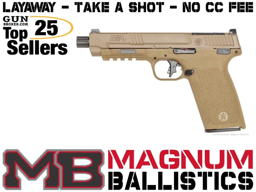Smith & Wesson M&P 5.7 FDE 5.7x28 14004-img-0