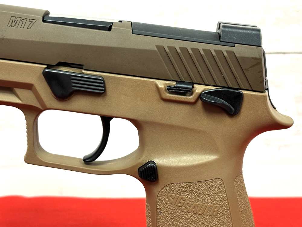 Factory New Sig Sauer P320 M17 Coyote 9mm Pistol No Reserve Free Shipping!-img-2