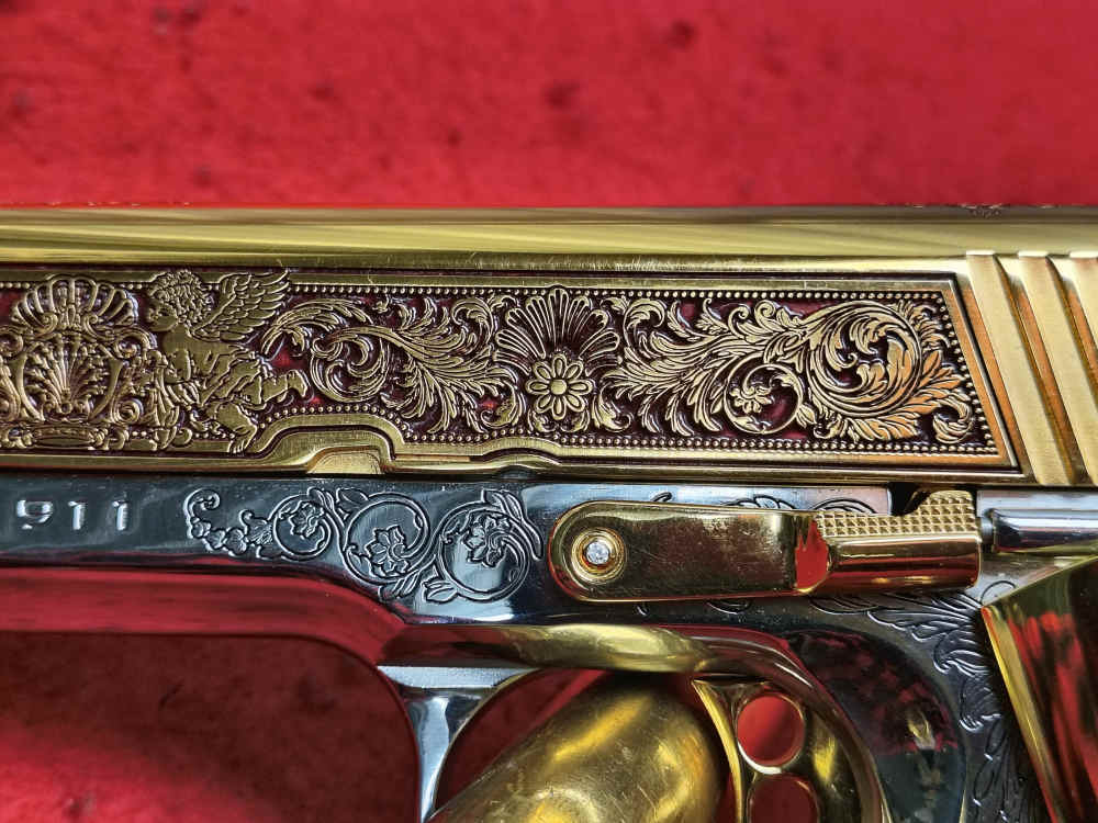Seatle Engraving "Gardens Of Versailles" Kimber 1911 38 Super In Stock!-img-10