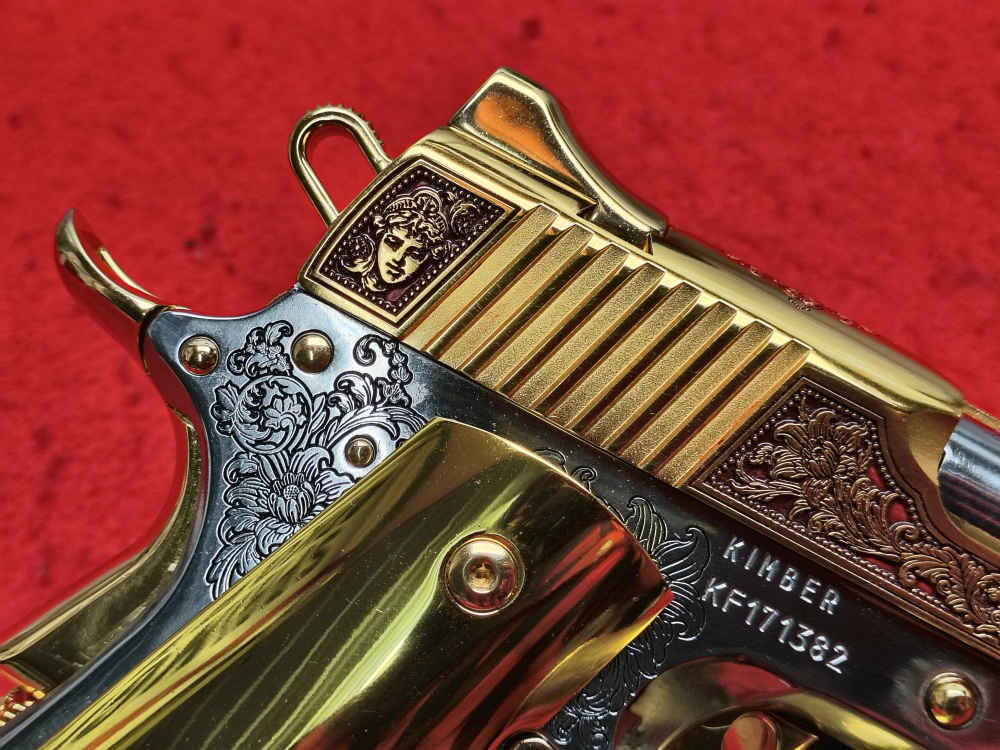 Seatle Engraving "Gardens Of Versailles" Kimber 1911 38 Super In Stock!-img-3