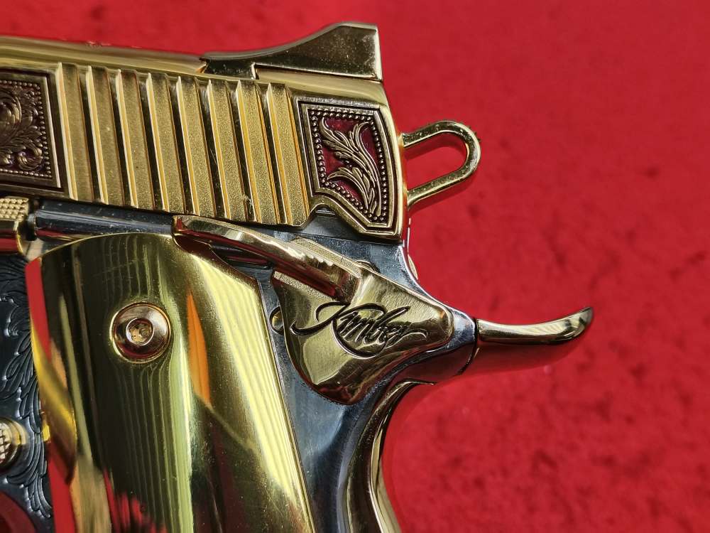 Seatle Engraving "Gardens Of Versailles" Kimber 1911 38 Super In Stock!-img-9