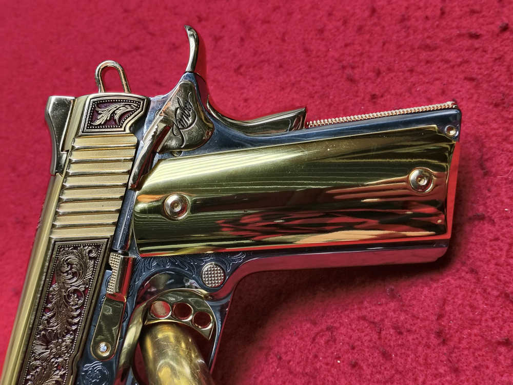 Seatle Engraving "Gardens Of Versailles" Kimber 1911 38 Super In Stock!-img-7
