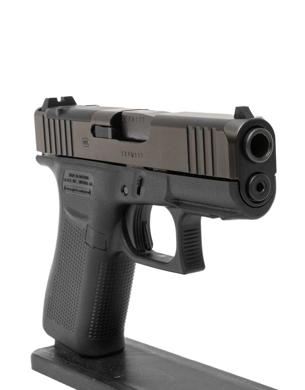 Glock 43X MOS Silmline Optic Ready Two Double Stack Mags 9mm 15+1 3.41"-img-3