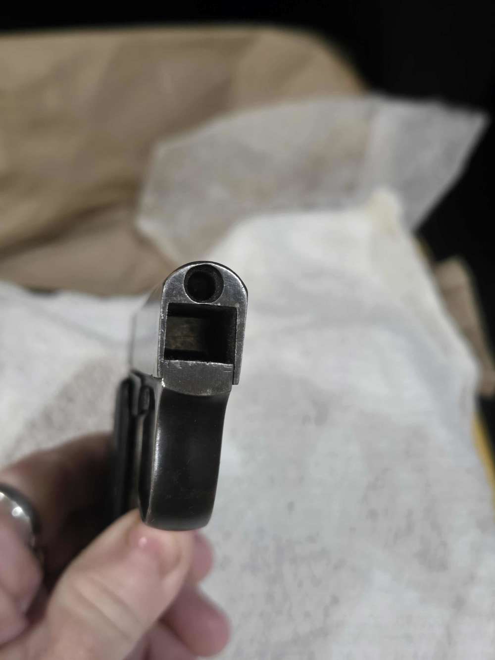 AUGUST MENZ TEARGAS GUN - COLLECTOR QUALITY - RARE-img-11