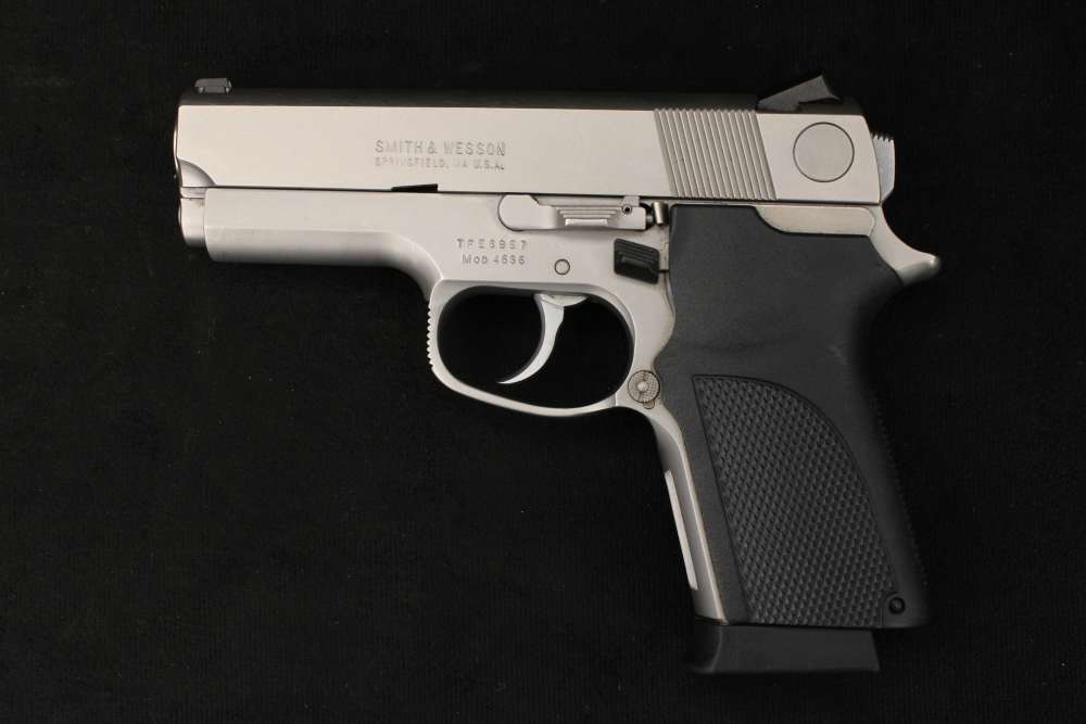 *RARE* 1990 Smith & Wesson 4536 Third Gen .45 ACP Compact Stainless S&W-img-5
