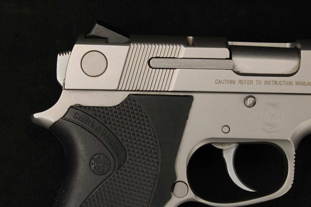 *RARE* 1990 Smith & Wesson 4536 Third Gen .45 ACP Compact Stainless S&W-img-3