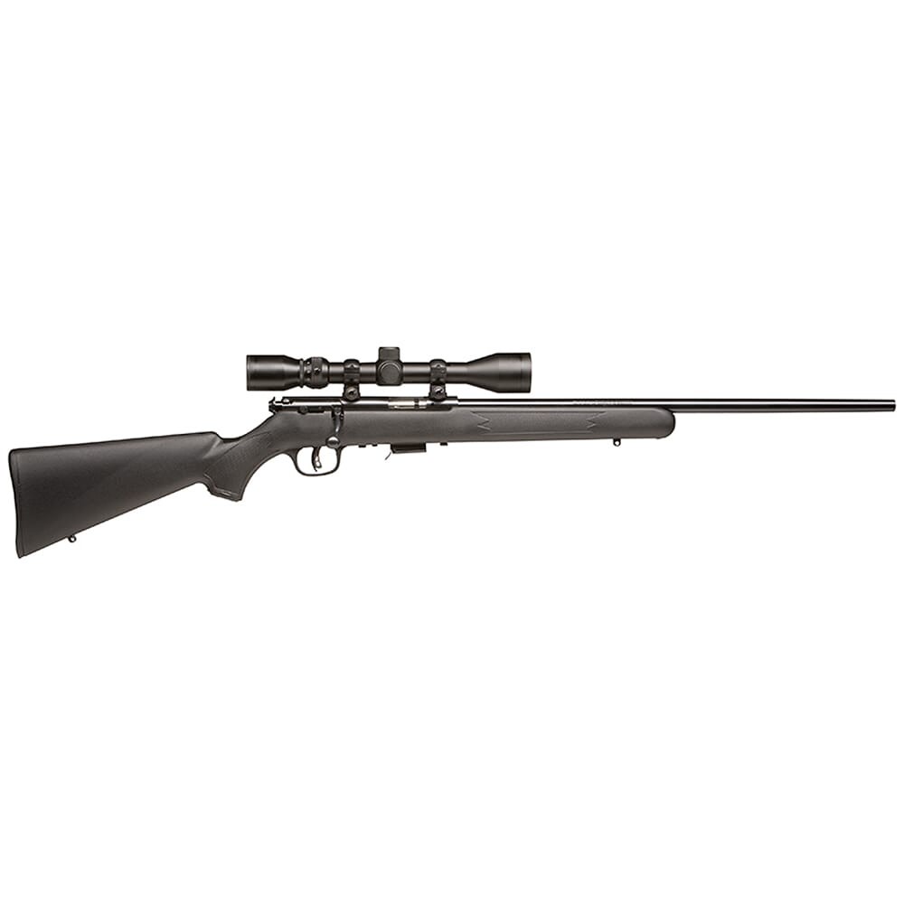 Savage Arms 93 FXP .22 WMR 21" 1:16" Bbl Black Bolt Rifle w/Scope&Mag 91806-img-0