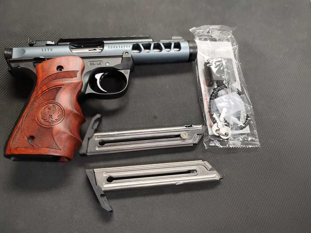 Ruger Mark IV 22/45 Lite 22 cal 4.4"Non-Threaded  bbl Semi-Auto Pistol-img-7