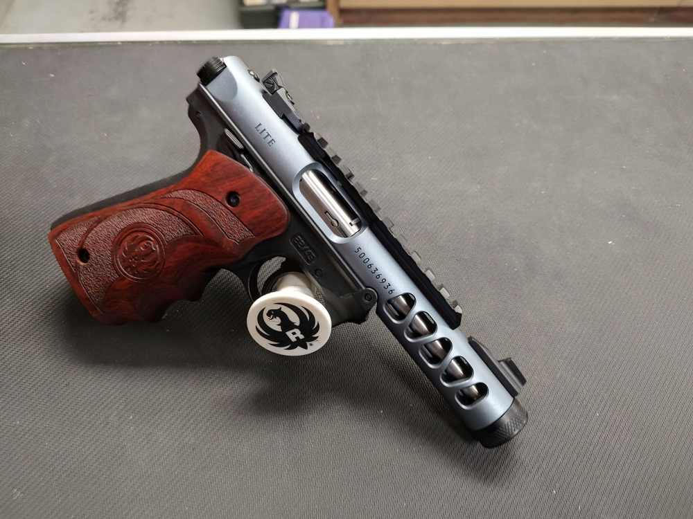 Ruger Mark IV 22/45 Lite 22 cal 4.4"Non-Threaded  bbl Semi-Auto Pistol-img-4