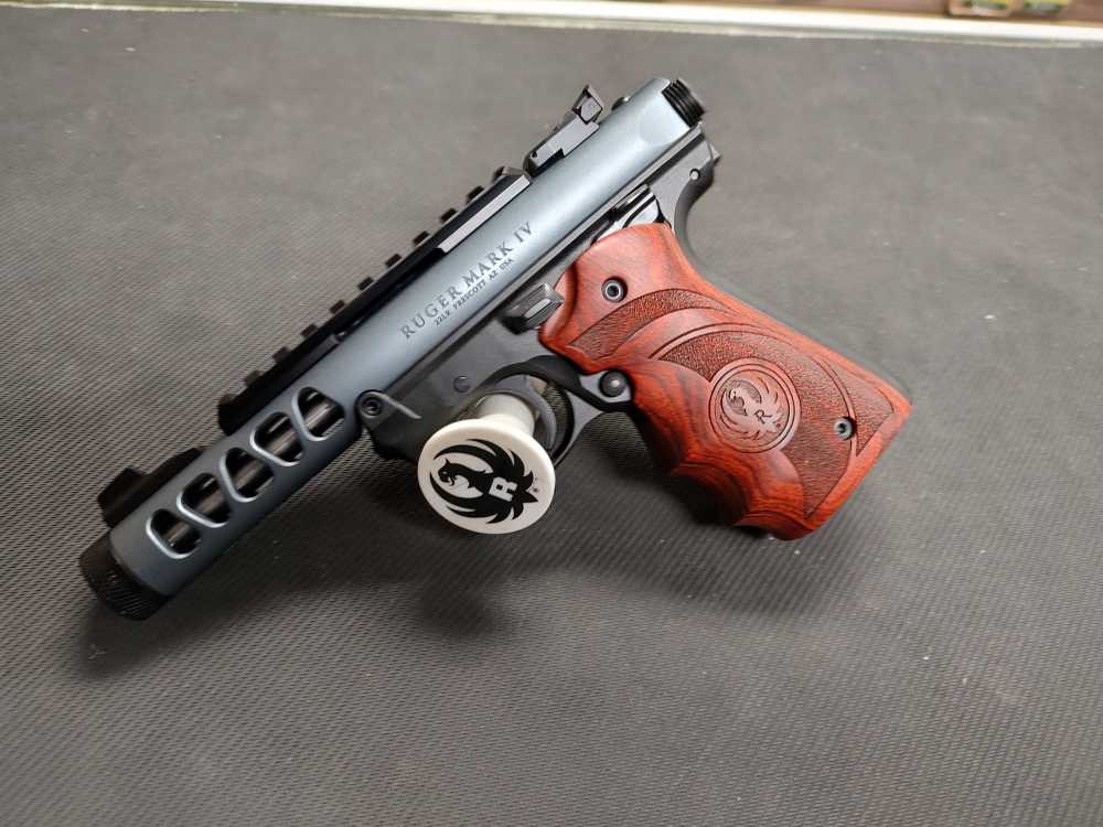 Ruger Mark IV 22/45 Lite 22 cal 4.4"Non-Threaded  bbl Semi-Auto Pistol-img-2