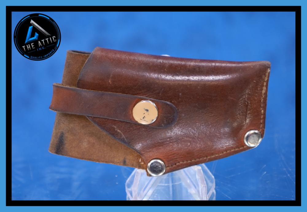 Leather Retention Holster for Small Pistols Baby Browning CZ VZ36 VZ45 -img-0