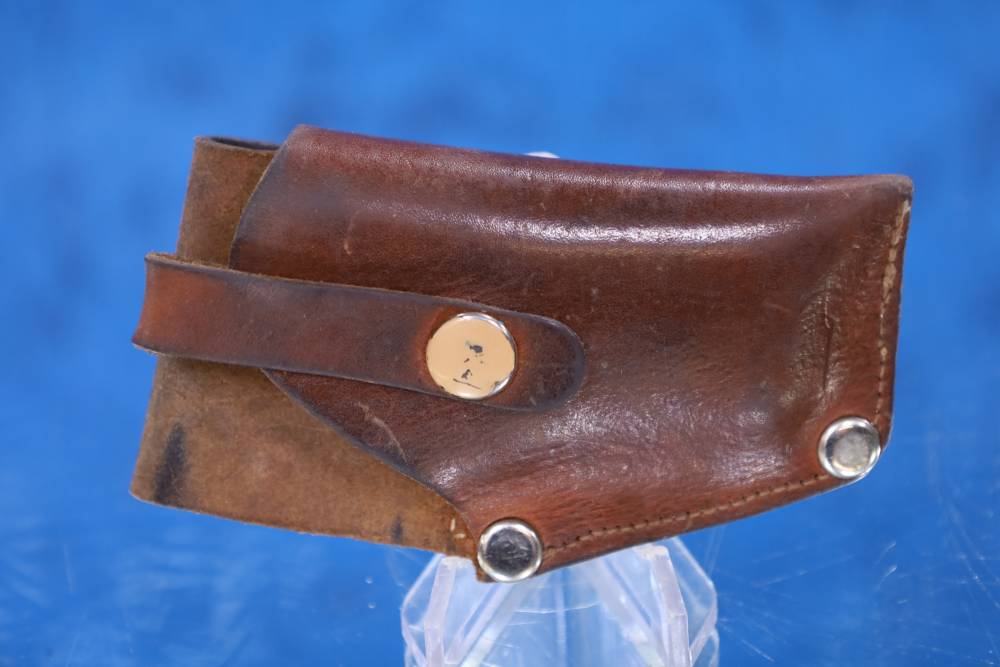 Leather Retention Holster for Small Pistols Baby Browning CZ VZ36 VZ45 -img-3