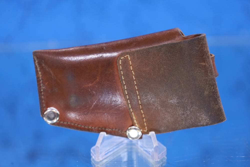 Leather Retention Holster for Small Pistols Baby Browning CZ VZ36 VZ45 -img-4