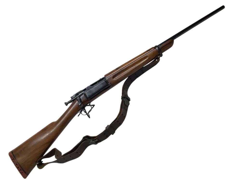 Springfield Armory 1896 Rifle: 30-40 Krag, 3 Rds, Leather Sling: GOOD!-img-5