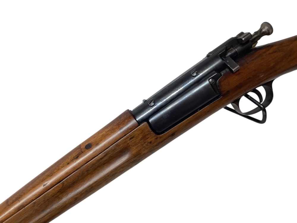 Springfield Armory 1896 Rifle: 30-40 Krag, 3 Rds, Leather Sling: GOOD!-img-3