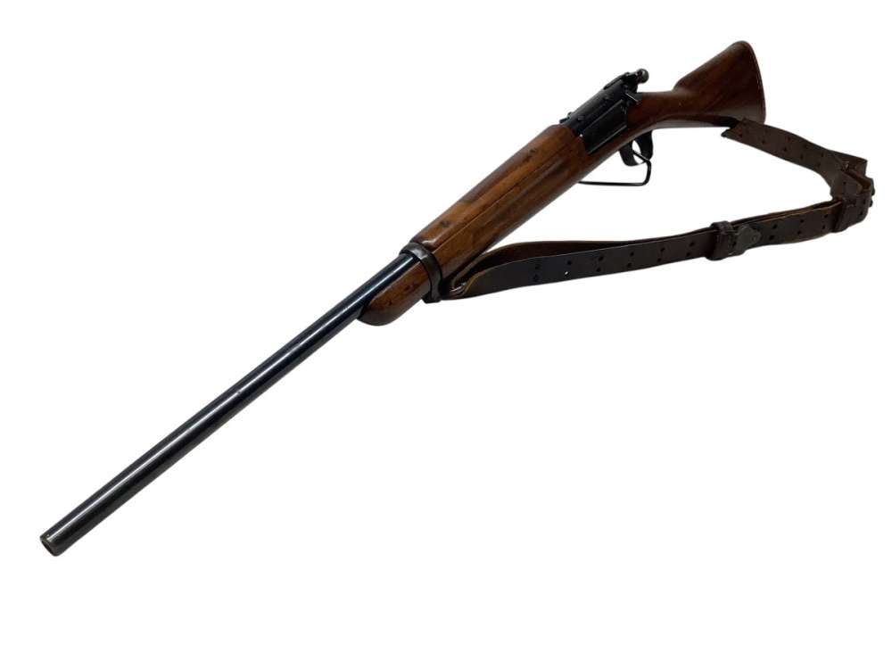 Springfield Armory 1896 Rifle: 30-40 Krag, 3 Rds, Leather Sling: GOOD!-img-0