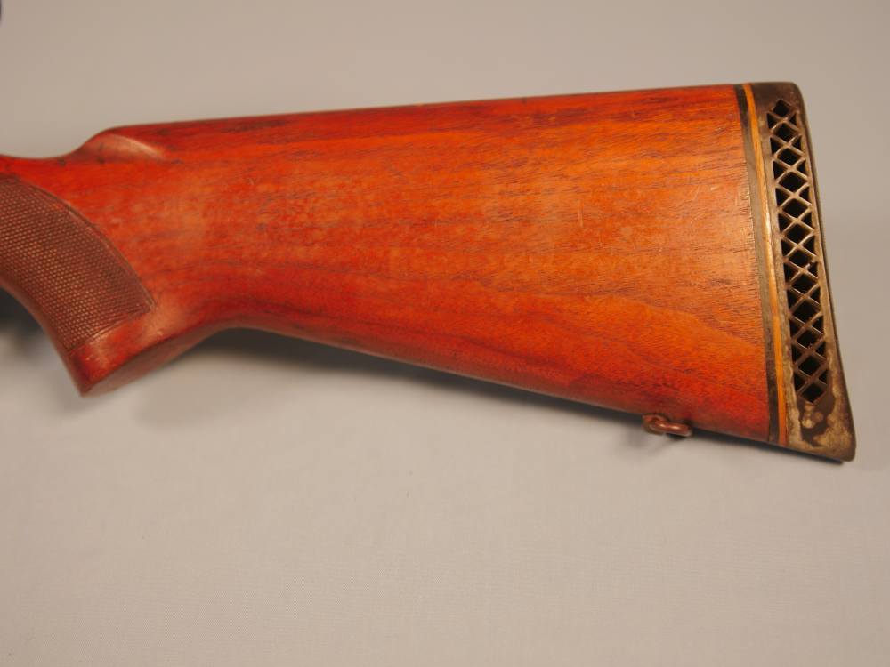 Pre-64 Winchester Model 70 300 H&H Mag with scope and brass-img-2
