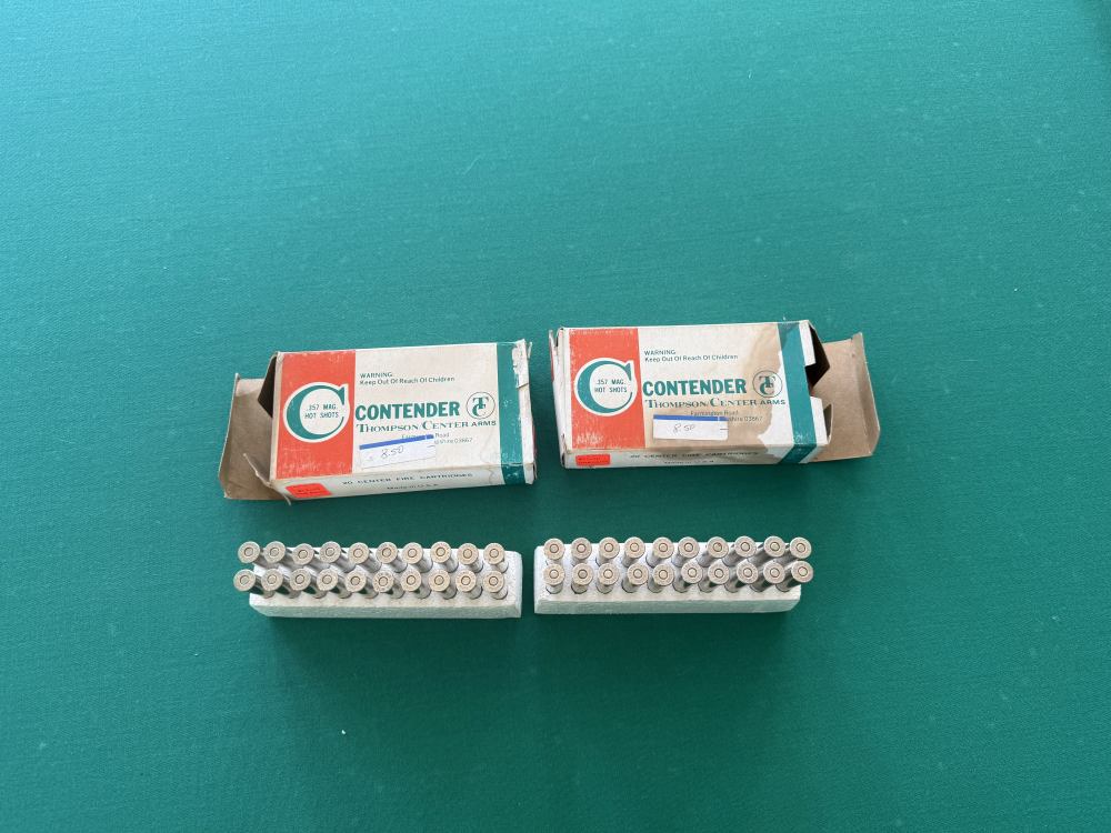 TC Thompson Center contender 357mag #6 hot shot 40rds-img-0
