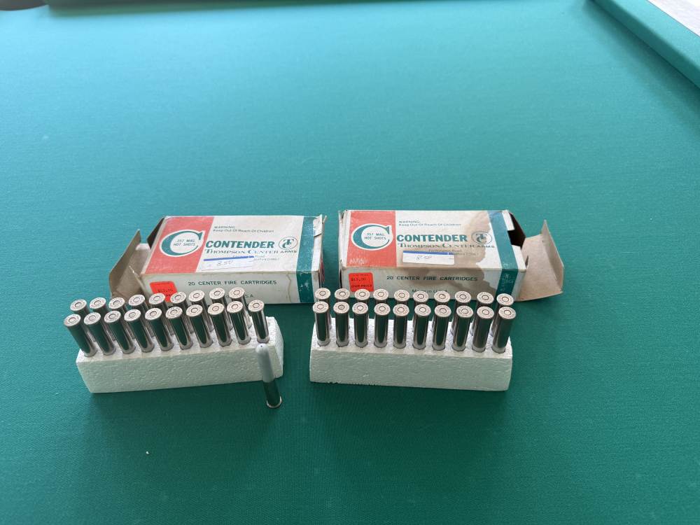 TC Thompson Center contender 357mag #6 hot shot 40rds-img-1