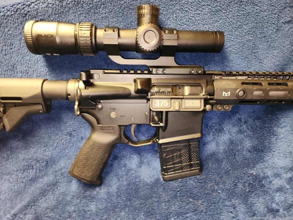 Stag Arms 375 SOCOM AR15 Rifle Tromix Billet Upper Nikon Optic *No CC Fees*-img-4
