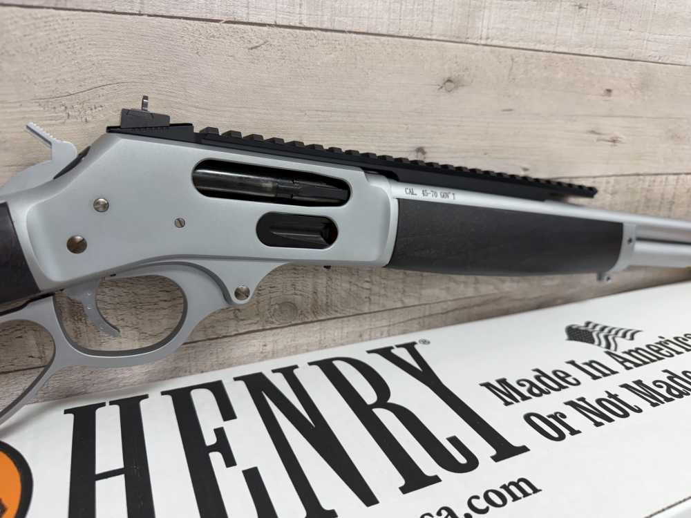 HENRY LEVER ACTION ALL WEATHER 45/70 PICATINNY RAIL H010GAWP BRAND NEW-img-2