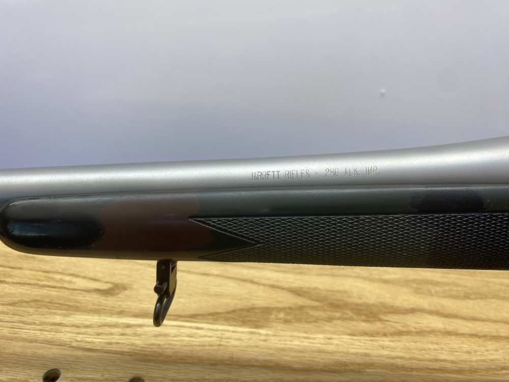 HIGH GRADE JARRETT CUSTOM Remington 700 23" .280 Ackley IMP. Stainless -img-10