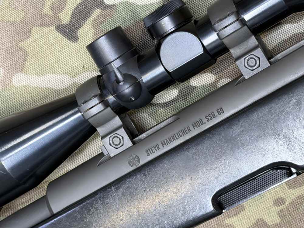 Steyr SSG 69 P2K 20" .308 w/ Hensoldt 10x42 MilDot & Factory Rings-img-9