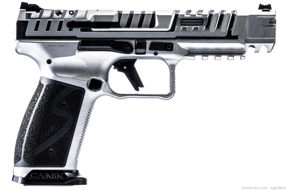 Canik SFx RIVAL-S Chrome 9mm 5” 18+1 Steel Frame HG7010C-N FACTORY NEW-img-1
