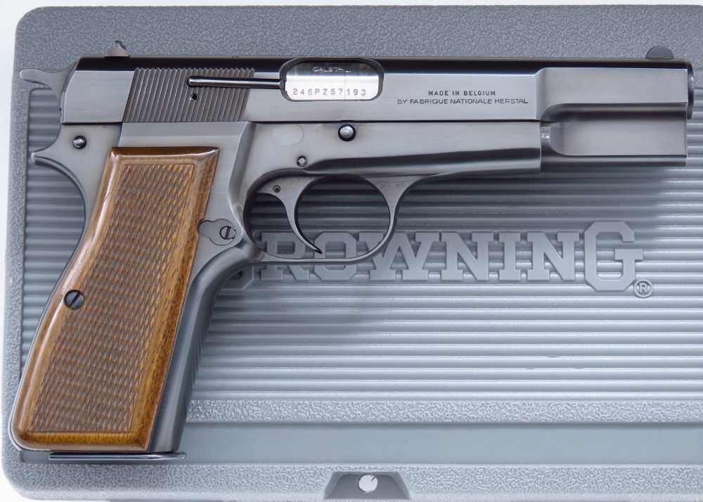 BELGIUM MADE BLUE BEAUTY - 1981 Browning Hi Power Nice Original Finish HP-img-3